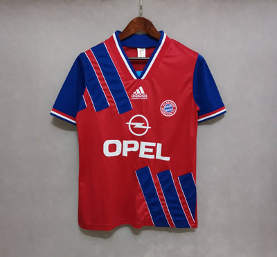 bayern munich home red blue 1993/1994