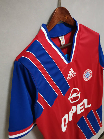 bayern munich home red blue 1993/1994