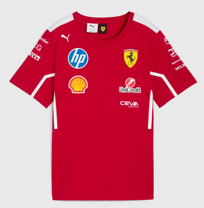 2025 Ferrari red round neck (FERRARI)