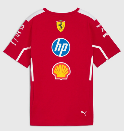 2025 Ferrari red round neck (FERRARI)