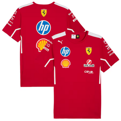 2025 Ferrari red round neck (FERRARI)