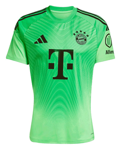 Bayern green goalkeeper shirt 25/26