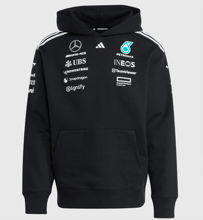 2025 Mercedes black hoodie (MERCEDES)