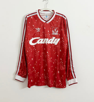 liverpool home long sleeve 1989/1991