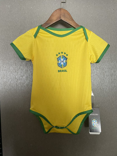 Brazil home baby Jersey 25/26