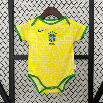 BRAZIL HOME BABY ROMPER 2024/2025
