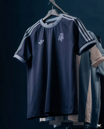 Argentina dark blue cotton t shirt