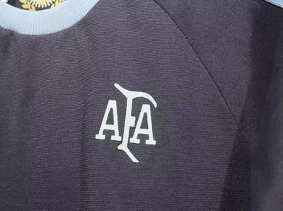 Argentina dark blue cotton t shirt