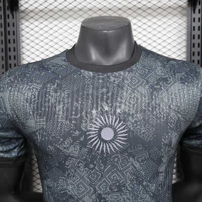 24-25 Argentina Black and Gray Special Player version jersey tm