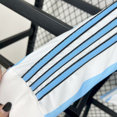 Argentina Home Retro Long Sleeve Jersey 2006 tm