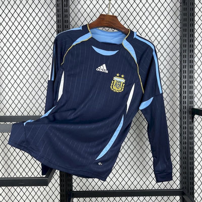 Argentina away retro long sleeve jersey 2006 tm