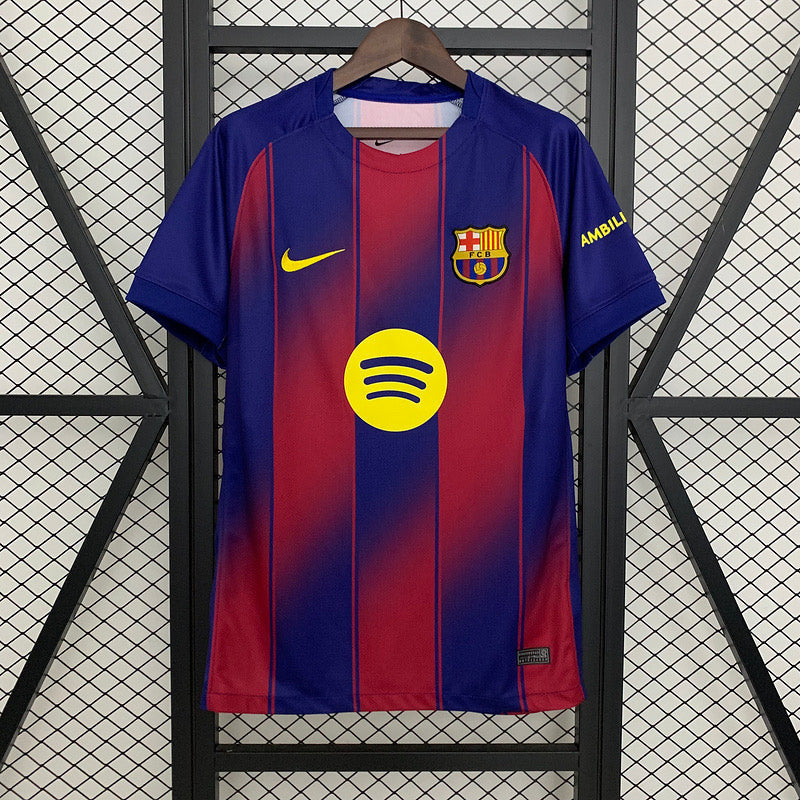 Barcelona home soccer fan jersey 25-26
