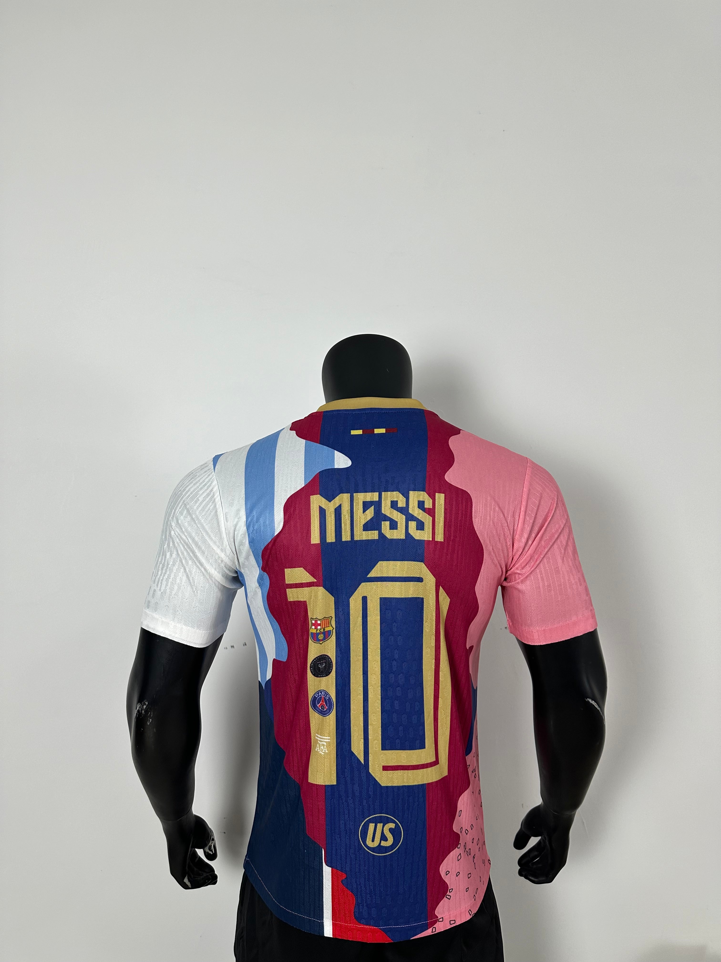 Lionel Messi commemorative edition special jersey