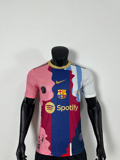 Lionel Messi commemorative edition special jersey