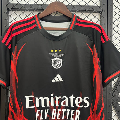 BENFICA BLACK AND RED SPECIAL JERSEY 2025/2026