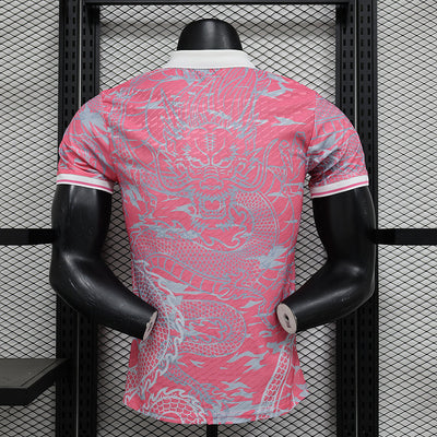 REAL MADRID PINK DRAGON PLAYER VERSION JERSEY 2024/2025 tm