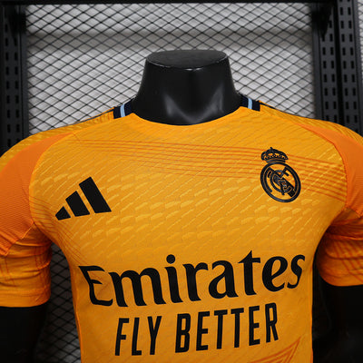 REAL MADRID AWAY ORANGE PLAYER VERSION 2024/2025 tm