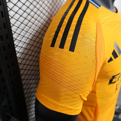 REAL MADRID AWAY ORANGE PLAYER VERSION 2024/2025 tm