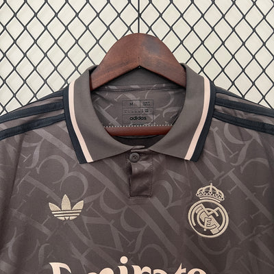 Real Madrid Third Black Jersey fan 2024/2025 tm