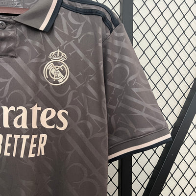 Real Madrid Third Black Jersey fan 2024/2025 tm
