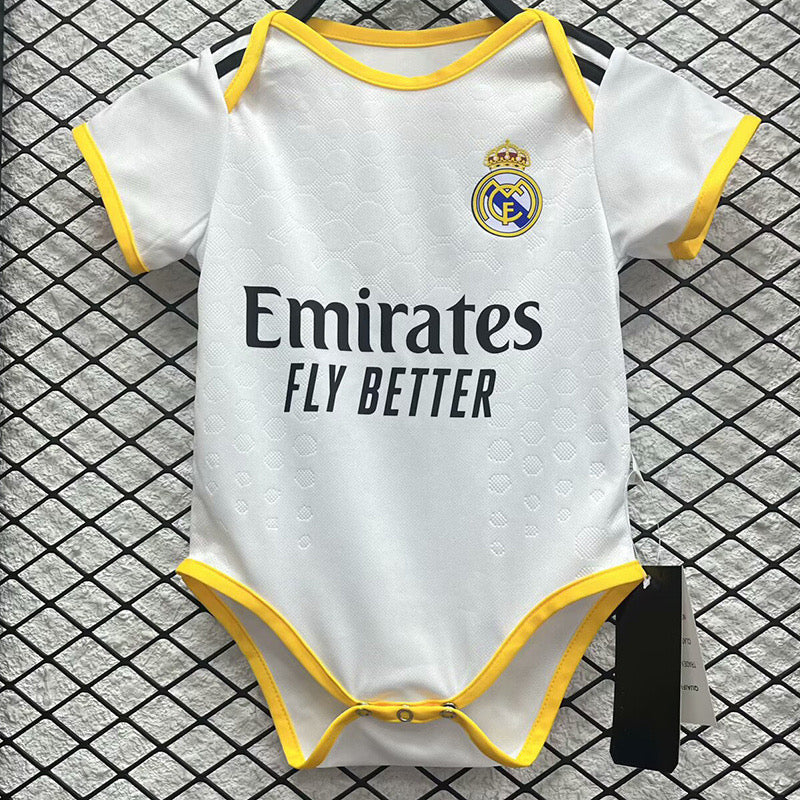 real madrid home baby jersey 2025/2026