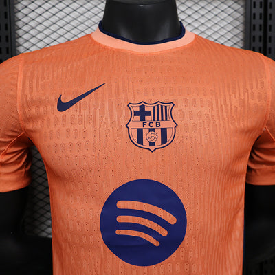 BARCELONA ORANGE SPECIAL PLAYER VERSION JERSEY 2024/2025 tm