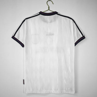 Bayern away white retro jersey 1996/1998 tm