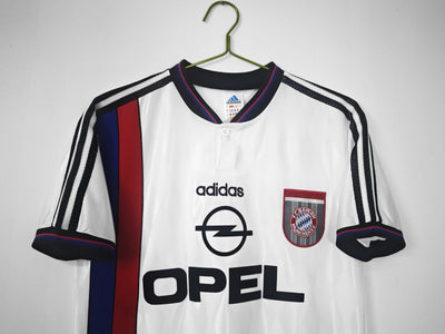 Bayern away white retro jersey 1996/1998 tm