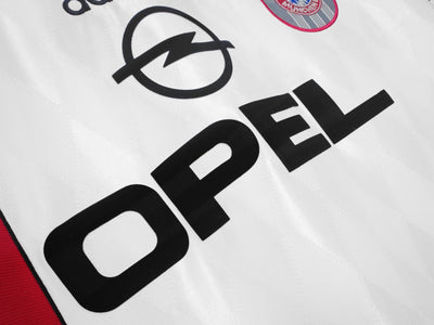 Bayern away white retro jersey 1996/1998 tm