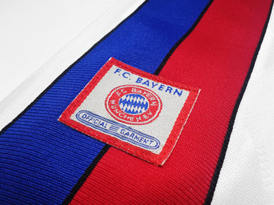 Bayern away white retro jersey 1996/1998 tm