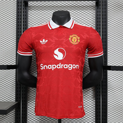 MANCHESTER UNITED RED SPECIAL PLAYER VERSION JERSEY 2024/2025 tm