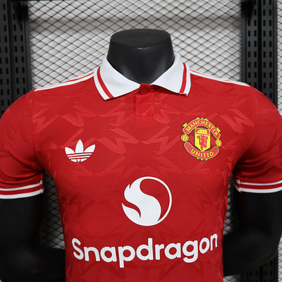 MANCHESTER UNITED RED SPECIAL PLAYER VERSION JERSEY 2024/2025 tm