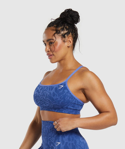 ADAPT PATTERN SEAMLESS SPORTS BRA
