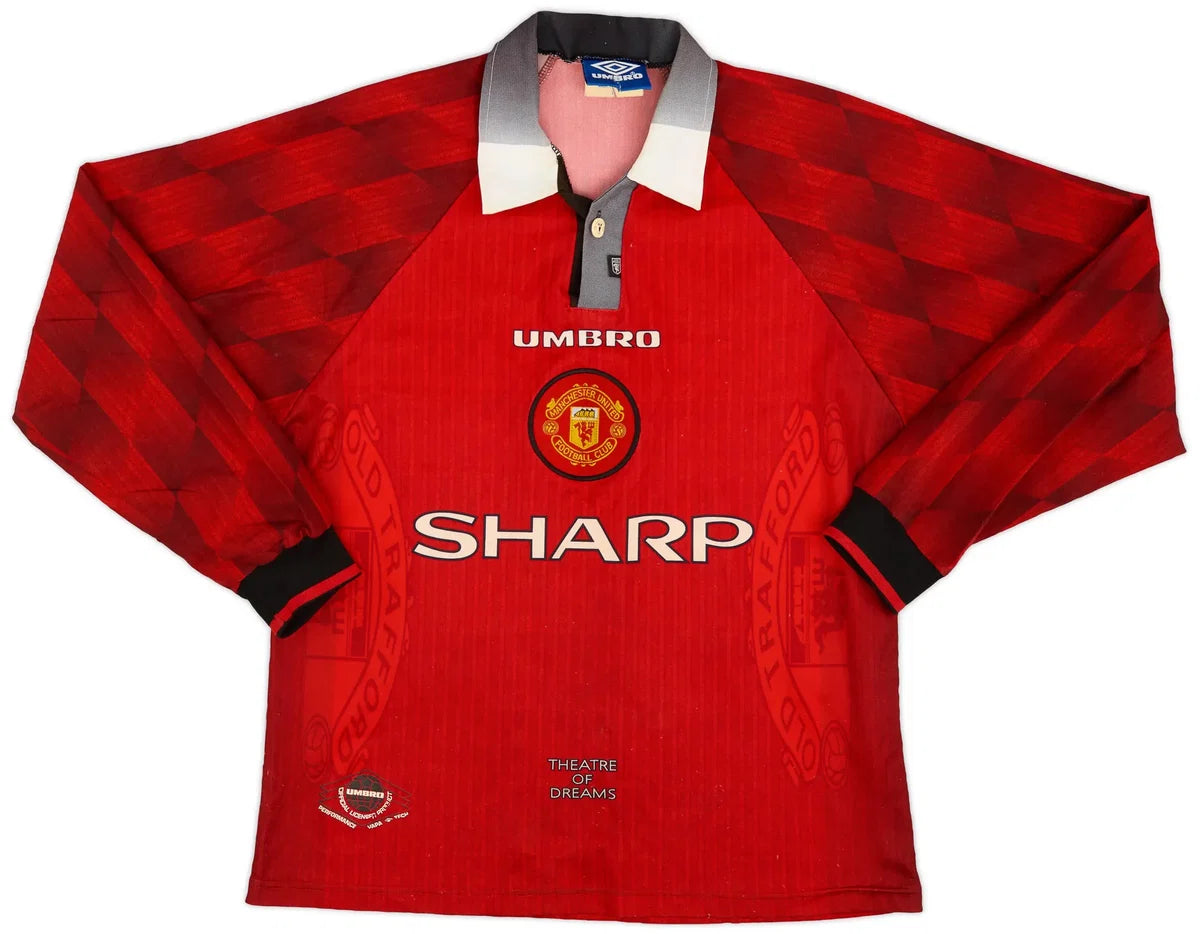 Manchester United 96-98 Home Long Sleeve