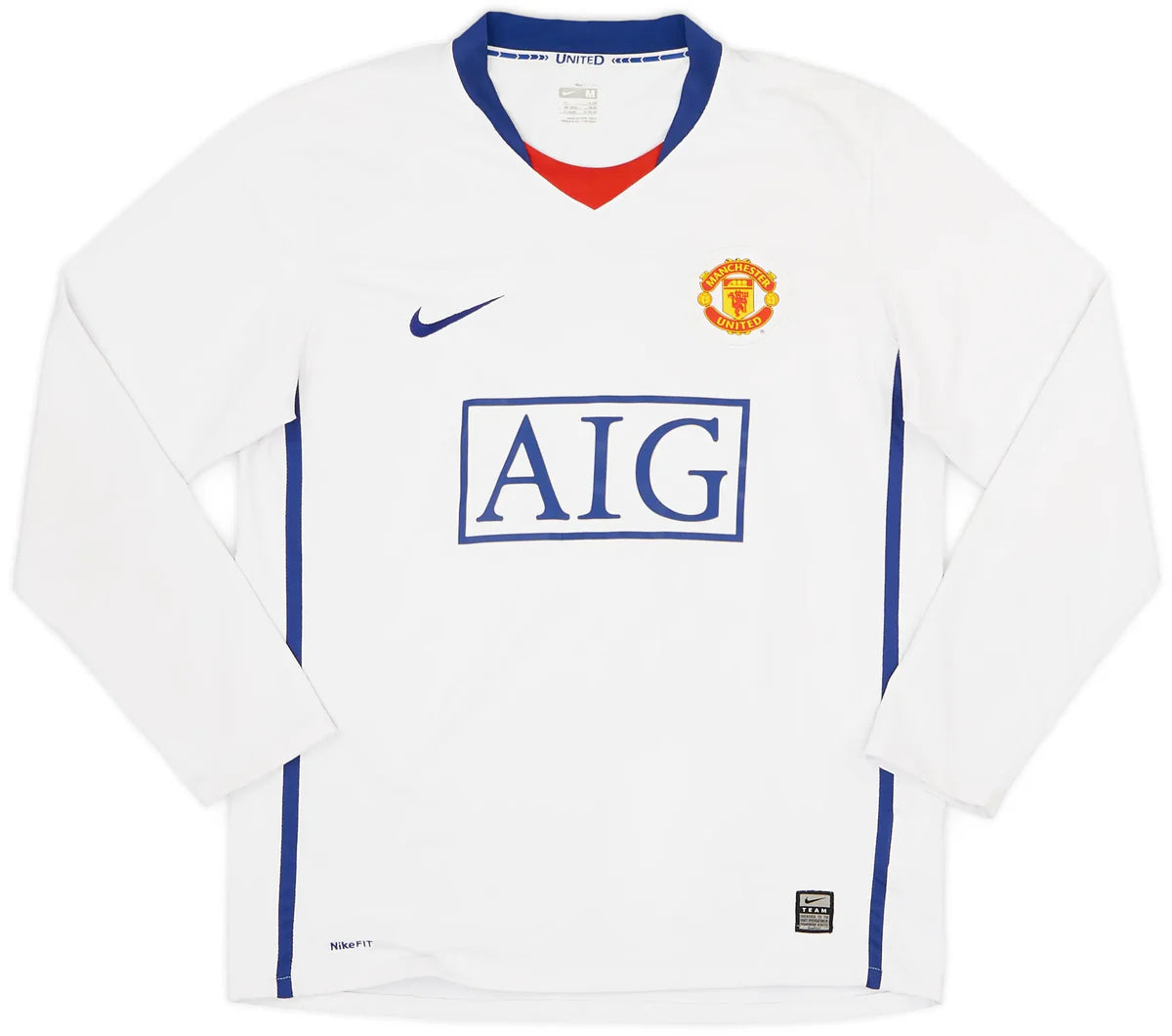 Manchester United 2008/10 Away Long Sleeve