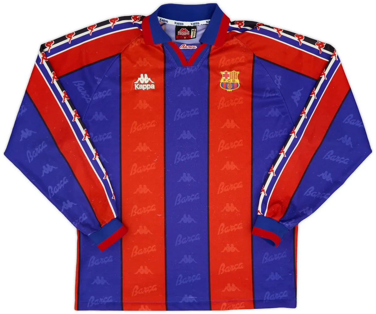 Barcelona 95-97 Home Long Sleeve