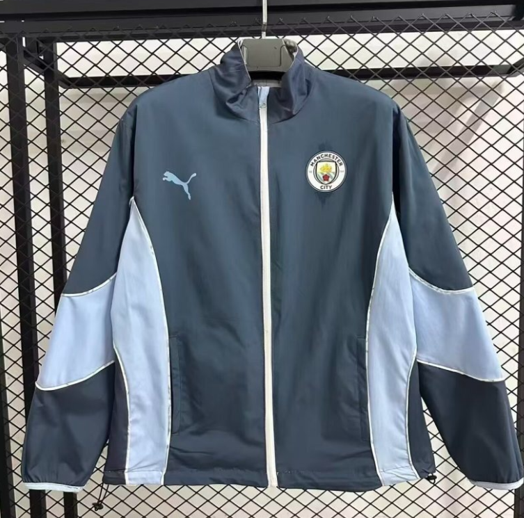 25-26 Manchester City Reversible Windbreaker