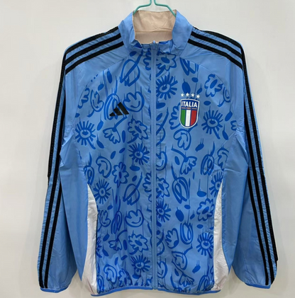 25-26 Italy blue beige Windbreaker