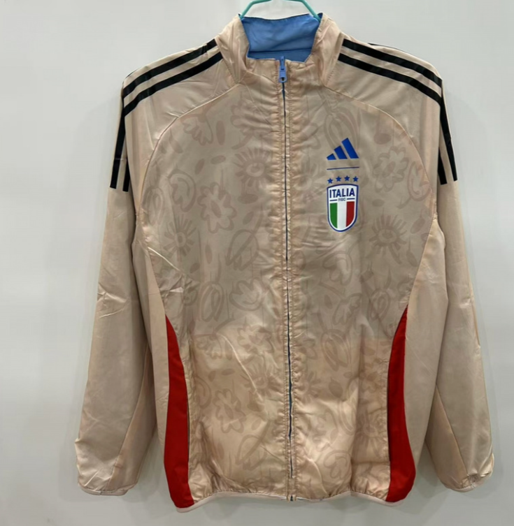 25-26 Italy blue beige Windbreaker