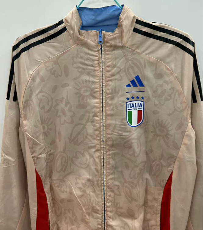 25-26 Italy blue beige Windbreaker
