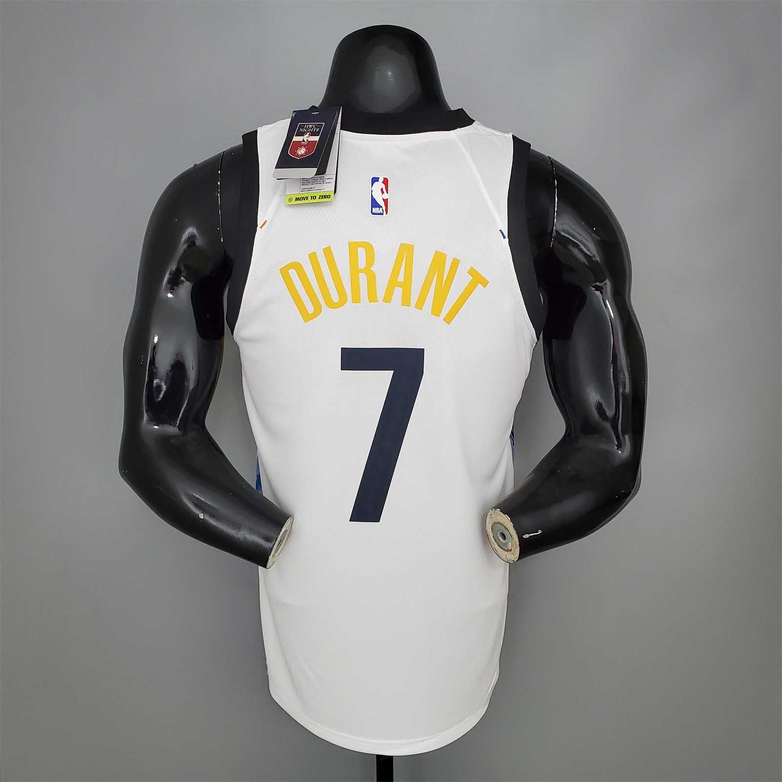 DURANT#7 Brooklyn Nets graffiti white