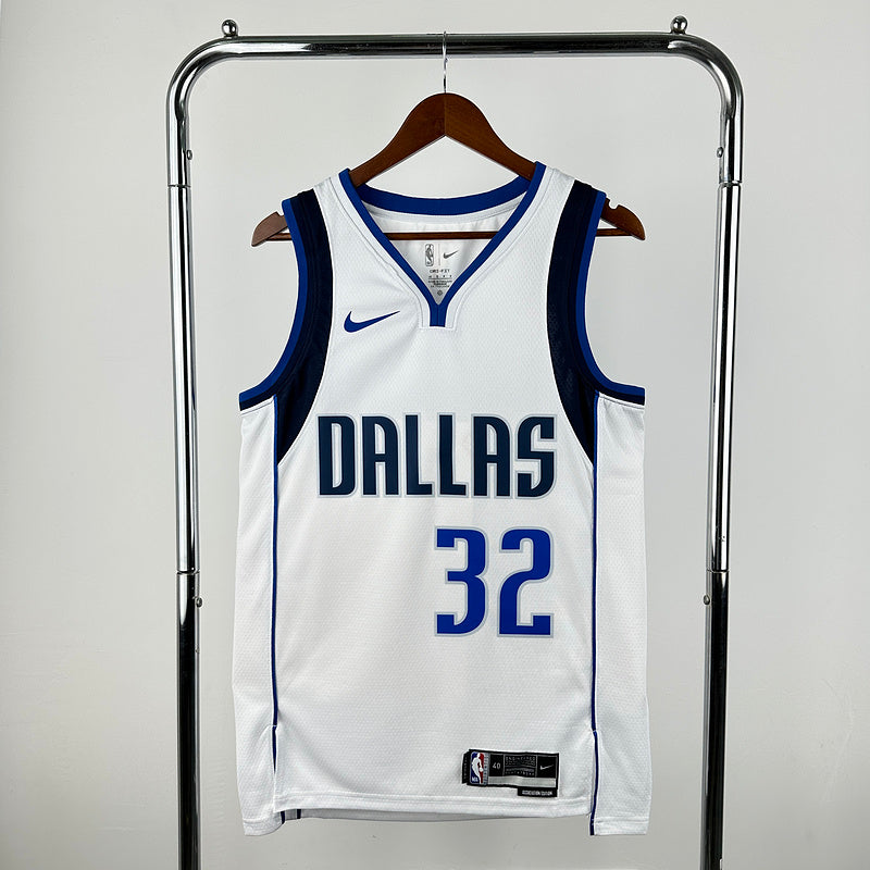 Dallas Mavericks 2023 White FLAGG #32
