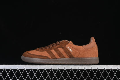 SAMBA CLOVER CASUAL BOARD SHOES BROWN/COFFEE
