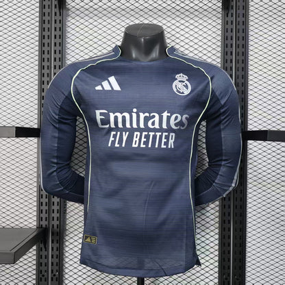 25-26 Real Madrid Away Long sleeve jersey