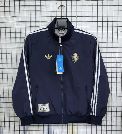 25-26 Juventus blue windbreaker