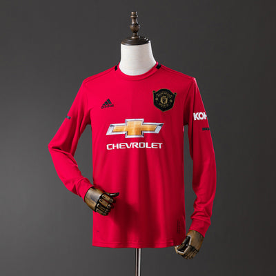 Retro Manchester United 2019/20 home Long Sleeve