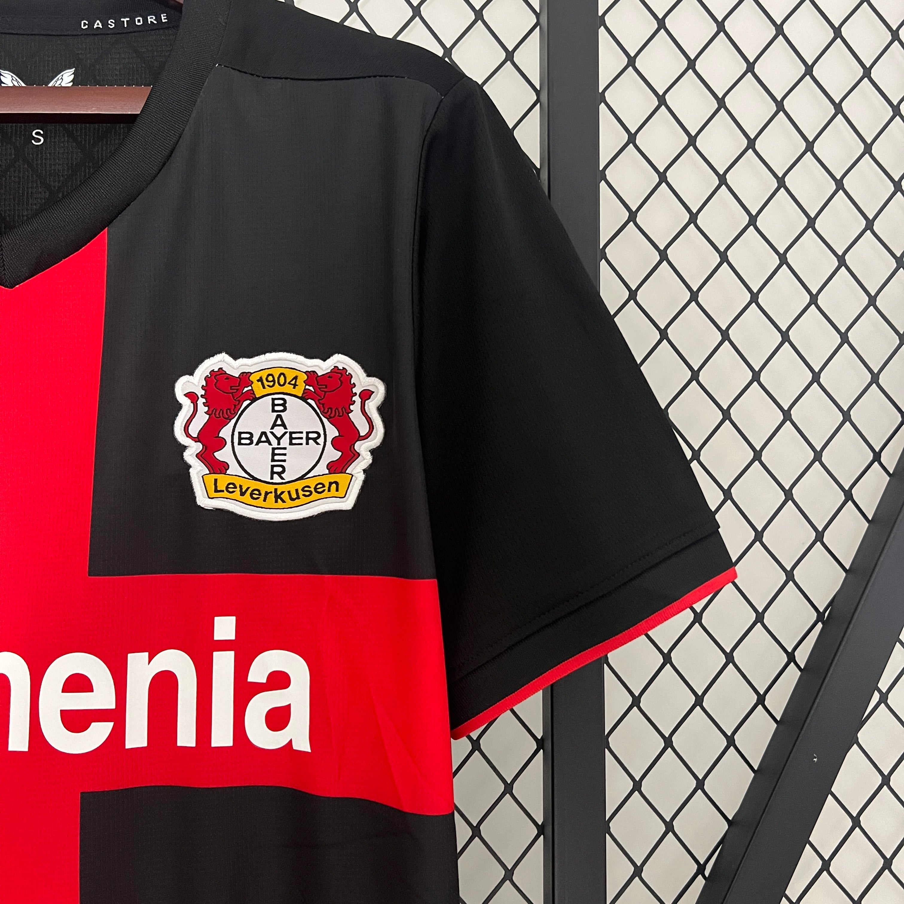 23-24 leverkusen home soccer jersey