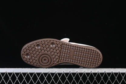 SAMBA JANE LAZY PERSON'S LIFE SHOES WHITE/COFFEE/PINK