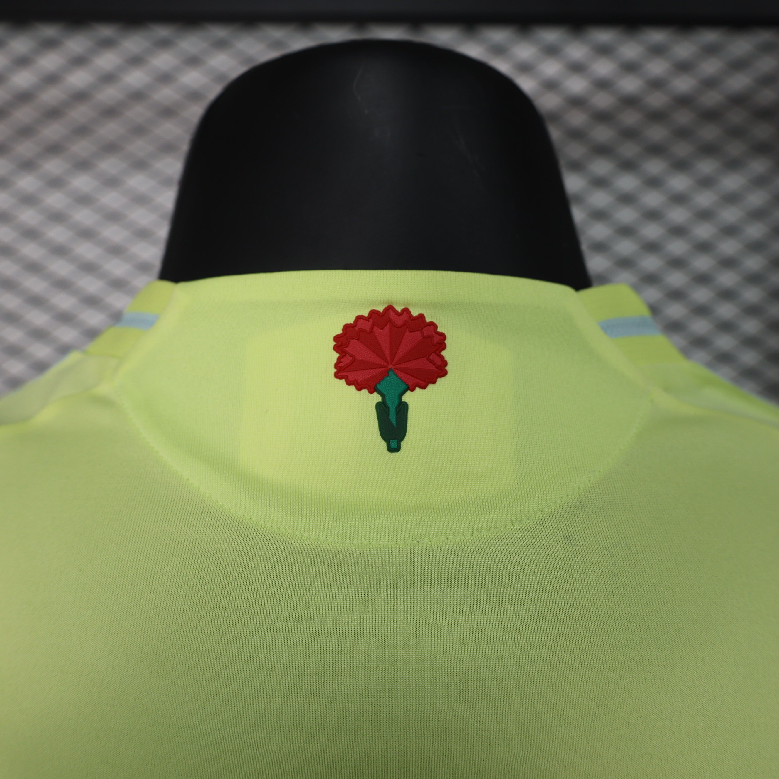 2024 Spain away yellow player version jersey tm