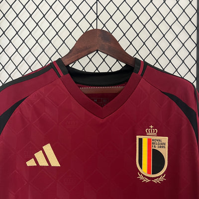 2024 Belgium home red soccer jersey